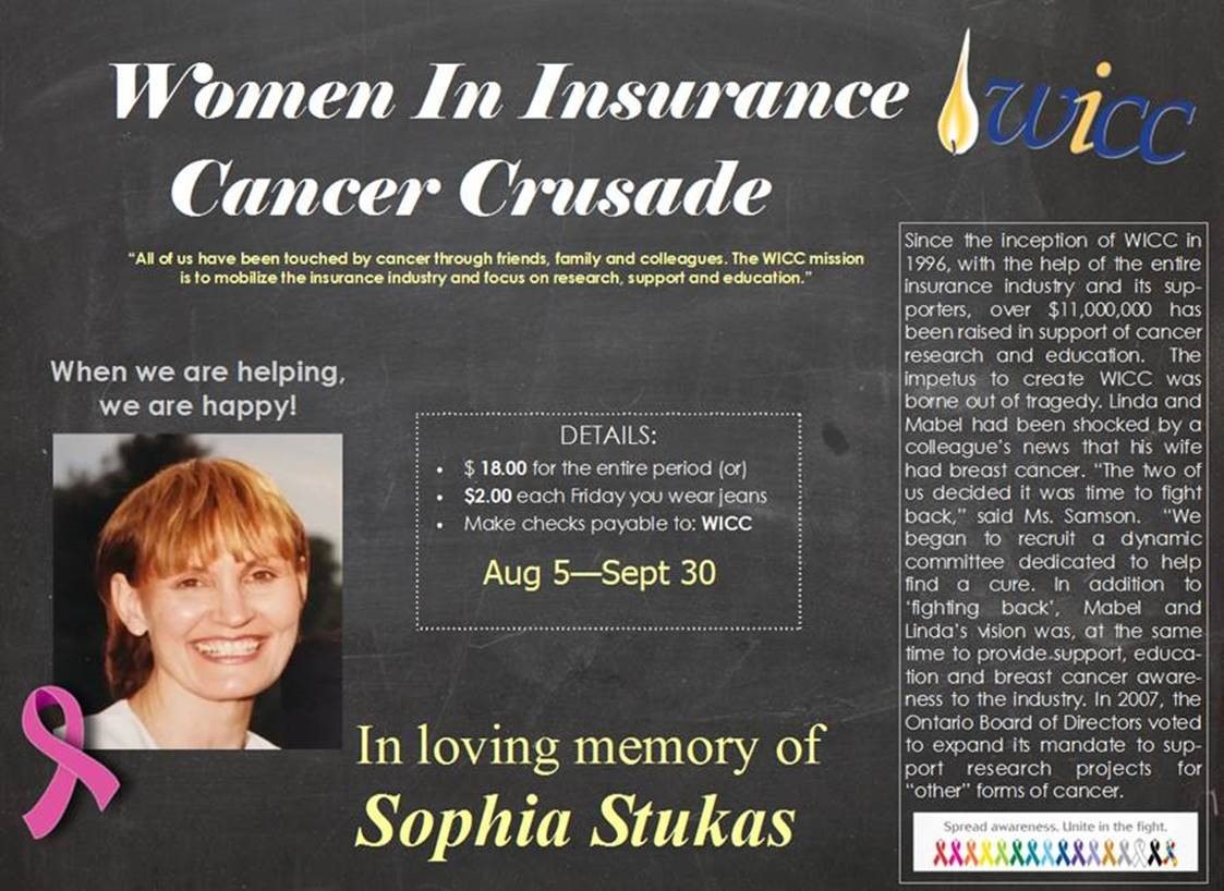 USA WICC Tribute to Sophia