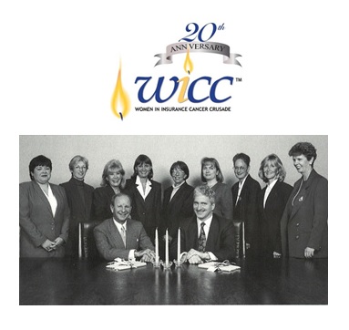 A look back: Original WICC board led by co-founders and co-chairs, Mabel Sansom and Linda Matthews.